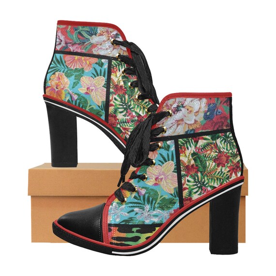 Heels -(shoes sneakers Flip-Flops sandals boots slip ons pumps athletic Ankle Cowboy gladiator strappy slides vintage stripper wedding)