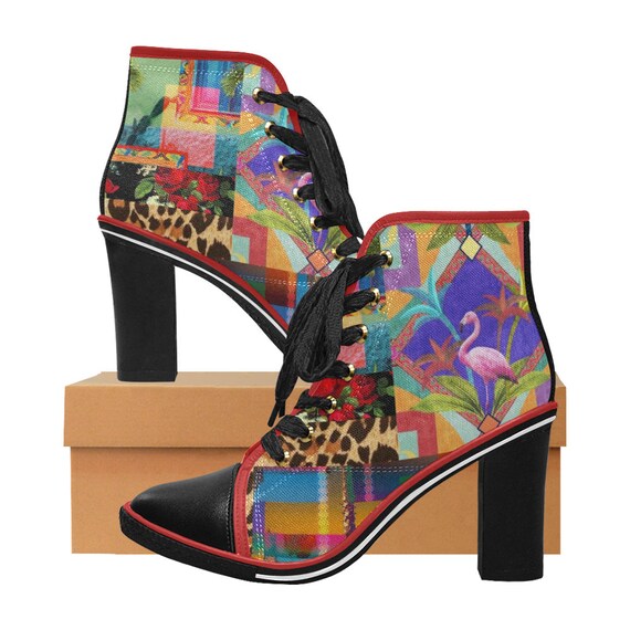Heels -(shoes sneakers Flip-Flops sandals boots slip ons pumps athletic Ankle Cowboy gladiator strappy slides vintage stripper wedding)
