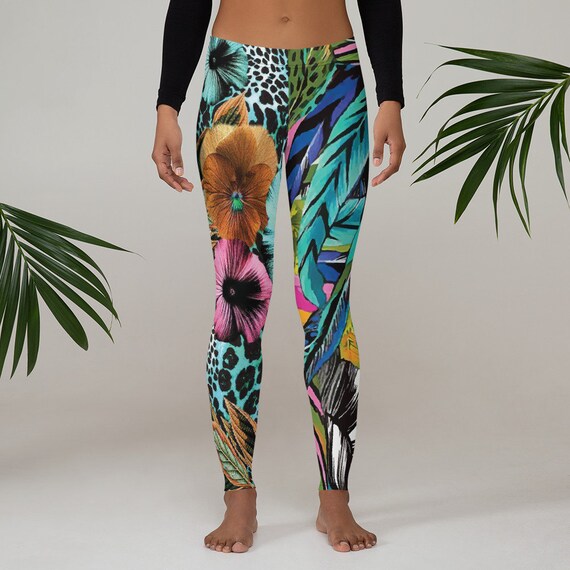 90's Vintage Leggings -(yoga gym tights pants sports swimwear bikini sweatpants jeans lingerie sweatshirt jeans underwear sweater 90s)