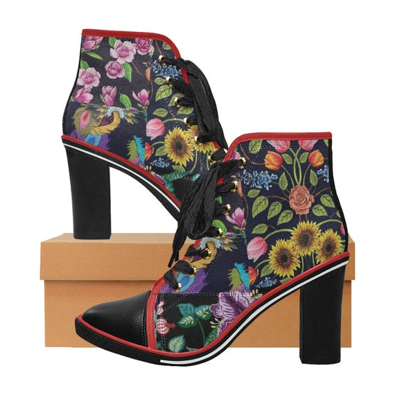 Heels -(shoes sneakers Flip-Flops sandals boots slip ons pumps athletic Ankle Cowboy gladiator strappy slides vintage stripper wedding)