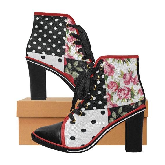 Heels -(shoes sneakers Flip-Flops sandals boots slip ons pumps athletic Ankle Cowboy gladiator strappy slides vintage stripper wedding)