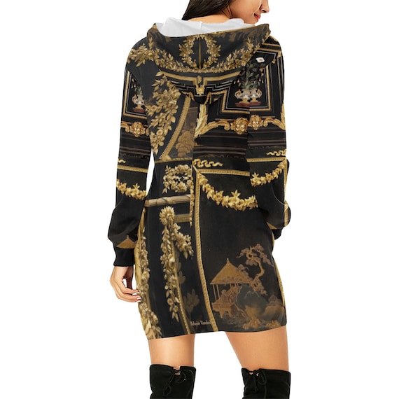 Womens designer hoodie dress sale