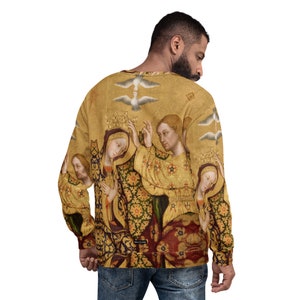 Sweatshirt - Designer - Yellow Mustard - Graphic - Printed - Unisex - Womens - Mens