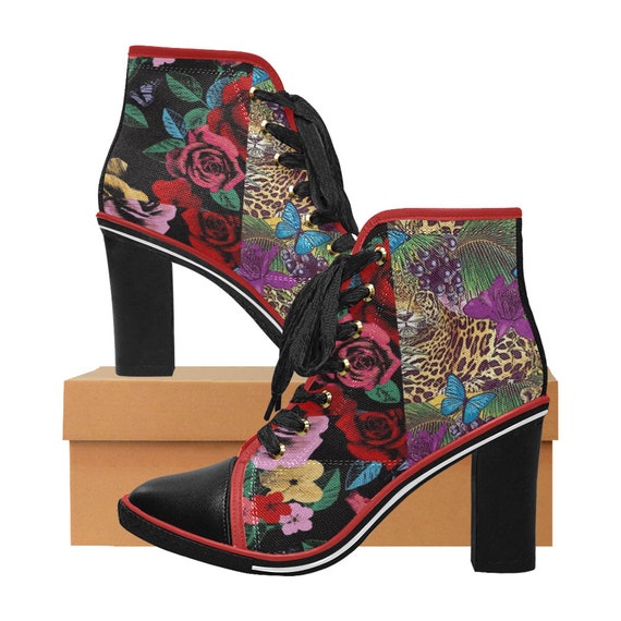 Heels -(shoes sneakers Flip-Flops sandals boots slip ons pumps athletic Ankle Cowboy gladiator strappy slides vintage stripper wedding)