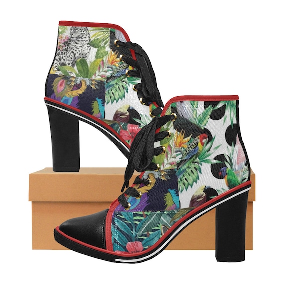 Heels -(shoes sneakers Flip-Flops sandals boots slip ons pumps athletic Ankle Cowboy gladiator strappy slides vintage stripper wedding)