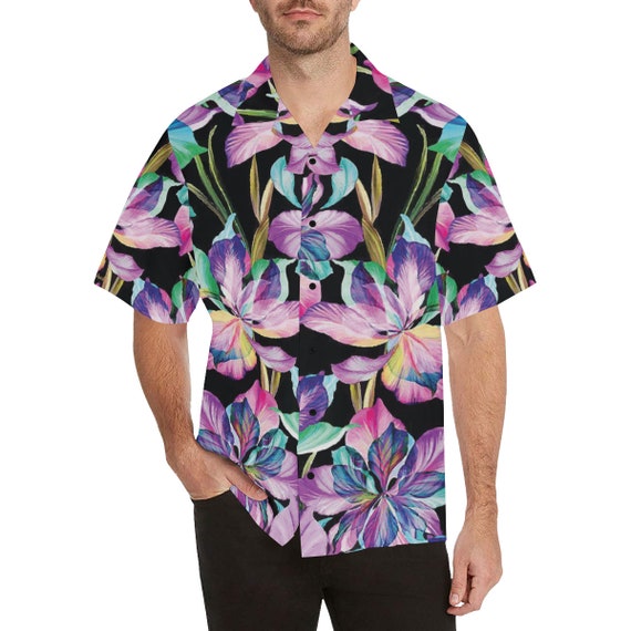Hawaiian shirt -(aloha shirts men women vintage T-shirt buttons with sayings funny tie dye tank top short long sleeve custom personalized)