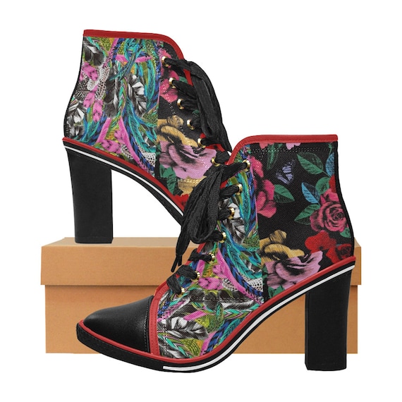 Heels -(shoes sneakers Flip-Flops sandals boots slip ons pumps athletic Ankle Cowboy gladiator strappy slides vintage stripper wedding)