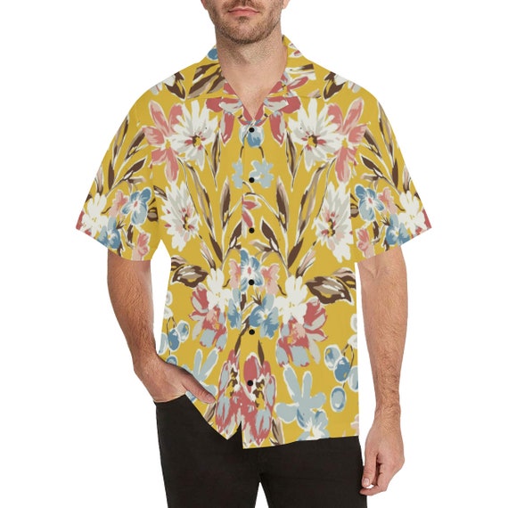 Hawaiian shirt -(aloha shirts men women vintage T-shirt buttons with sayings funny tie dye tank top short long sleeve custom personalized)