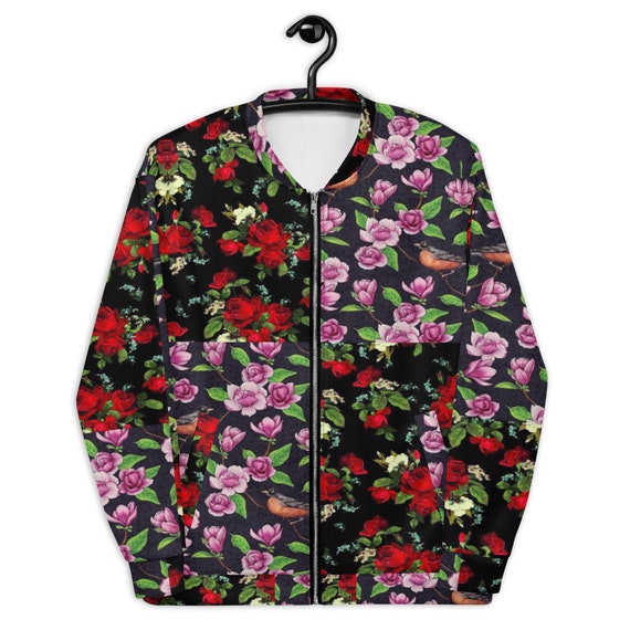 Unisex Bomber Jacket -(sweatshirts jersey sweater coat hoodies trench sweatpants pants jeans shirt yoga leggings 80's retro vintage 90s 90's