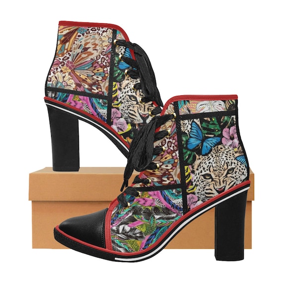 Heels -(shoes sneakers Flip-Flops sandals boots slip ons pumps athletic Ankle Cowboy gladiator strappy slides vintage stripper wedding)