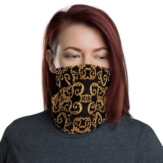 Face Mask Neck & head Gaiter -(gear scarf headband hats caps gloves sweatshirt shirt leggings yoga dress pants shoes jersey jewelry glasses