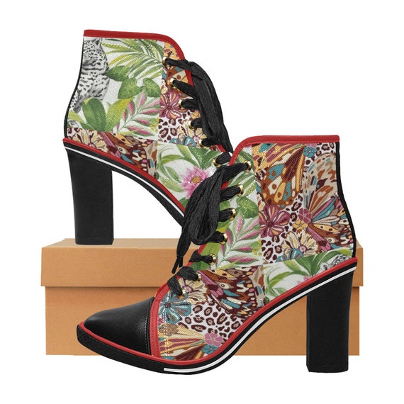 Heels -(shoes sneakers Flip-Flops sandals boots slip ons pumps athletic Ankle Cowboy gladiator strappy slides vintage stripper wedding)
