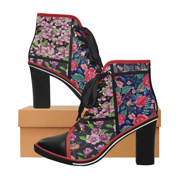 Heels -(shoes sneakers Flip-Flops sandals boots slip ons pumps athletic Ankle Cowboy gladiator strappy slides vintage stripper wedding)