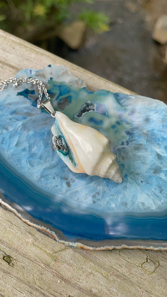 Collana Con Ciondolo Fungo In Argento 925 E Agata Muschiata – Gioiello Significativo Per Donne