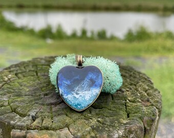 Ocean Resin Necklace, Cruise Gifts, When Calls the Heart