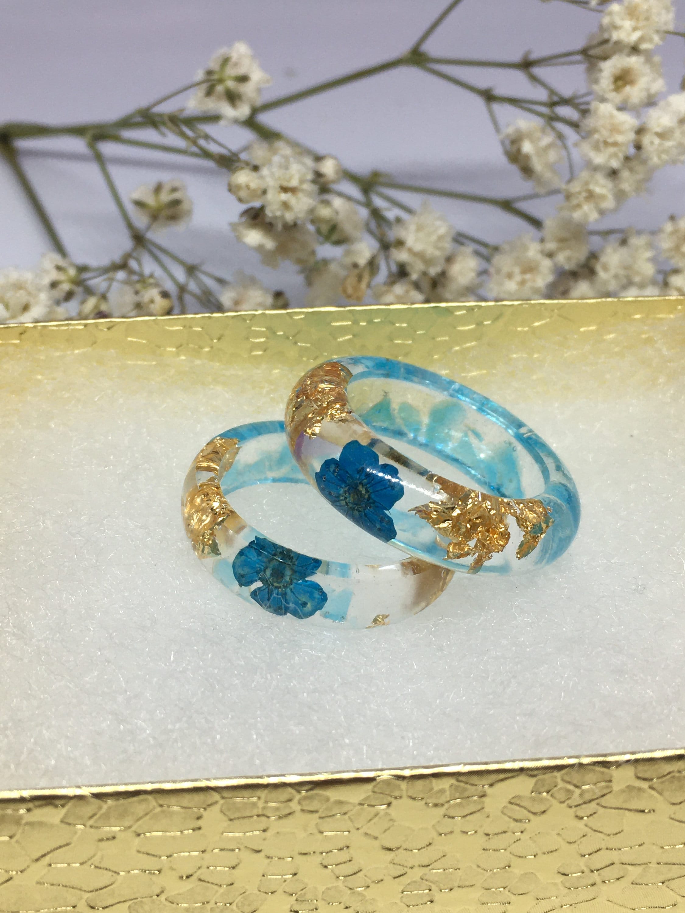 アクセサリー Natural Instinct Floating Flower Ring NATURAL INSTINCT Floating Flower Ring Silver Gold _