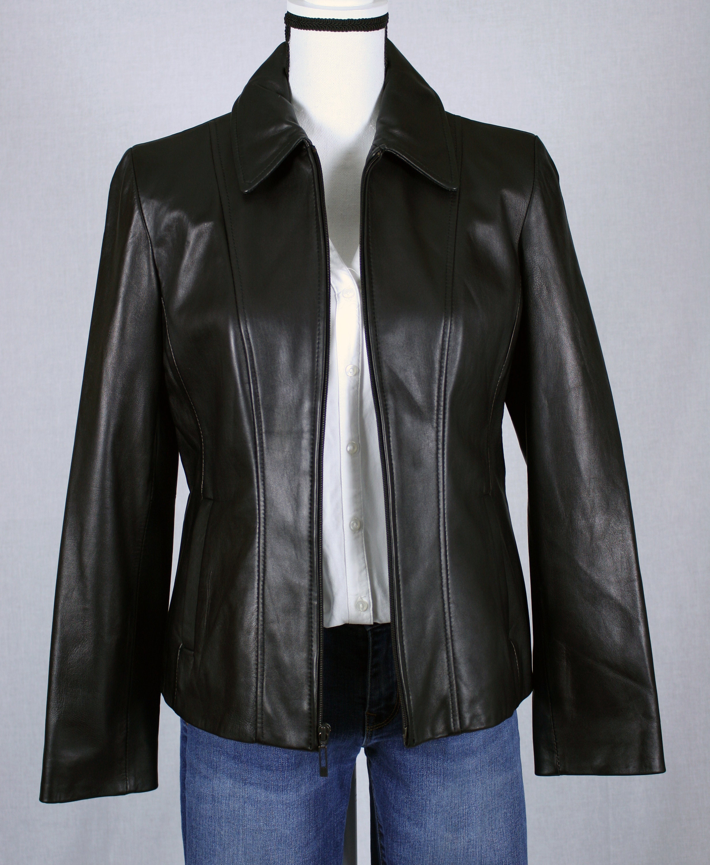 kenneth cole women's black jacket