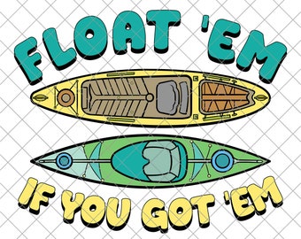 Kayak Float Trip Sublimationsdesign (Instant Download)