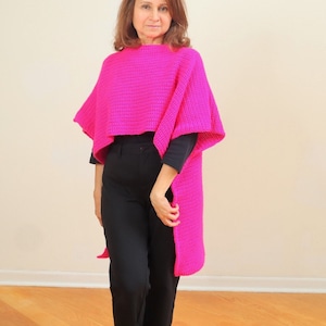 High low cape top online