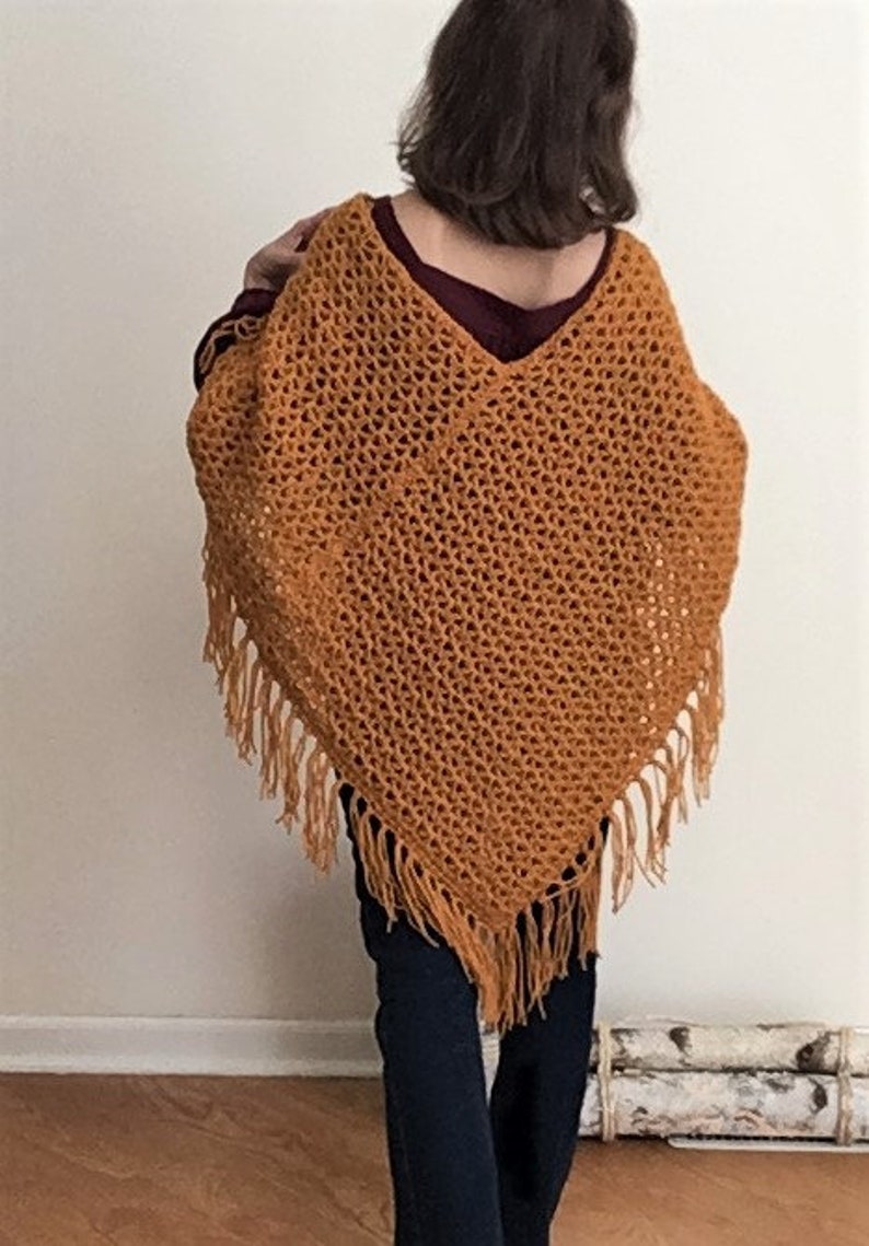 Poncho Au Crochet à Faire Soi Même