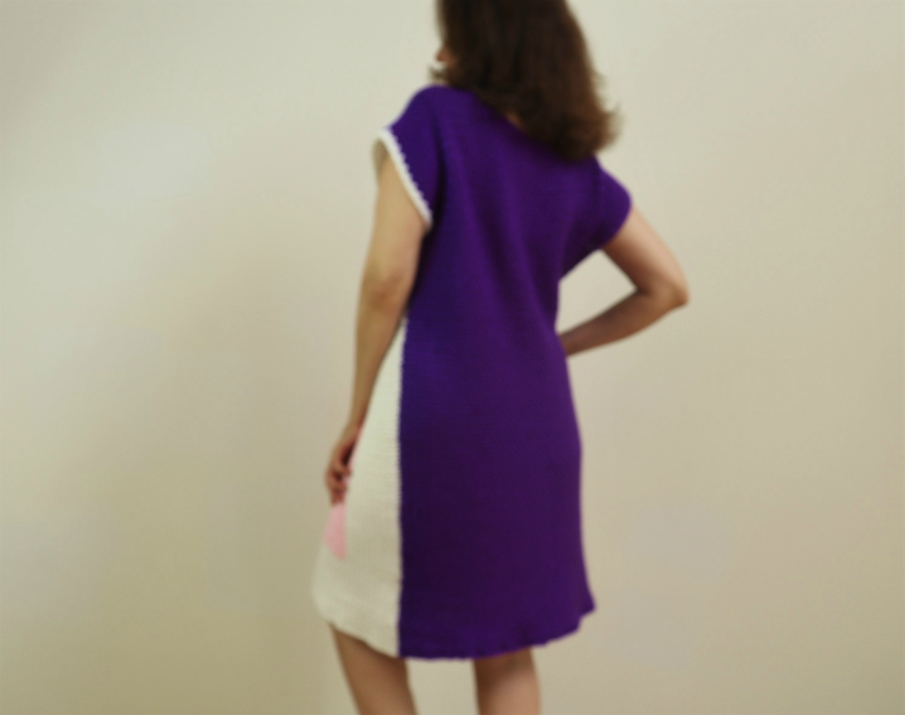 Crochet Dress PATTERN for This Stunning Crochet Color Block Dress. Easy to  Make and Easy to Wear! - Etsy