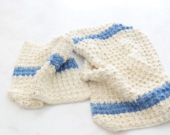 PATTERN for crochet dishcloth and crochet towel. Easy crochet pattern for crochet beginners. Perfect crochet housewarming gift.