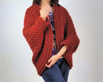 Crochet cocoon shrug PATTERN. crochet shrug, crochet for beginner, Easy Crochet cardigan. Crochet sweater.