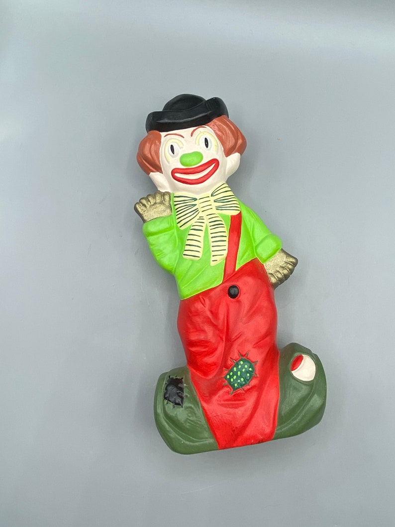 HappySad Face Turn Around Ceramic Clown Two-Face Clown
