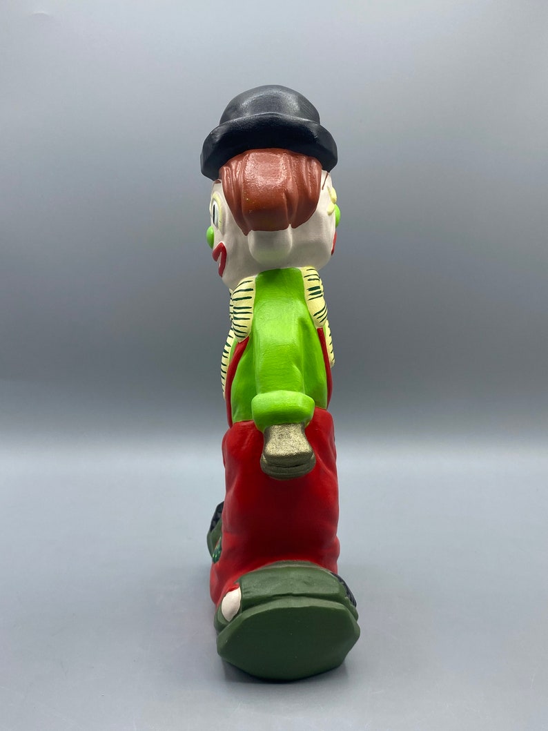 HappySad Face Turn Around Ceramic Clown Two-Face Clown