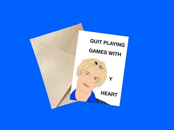 Quit Playing Games With My Heart Digital Download Nick Carter Etsy