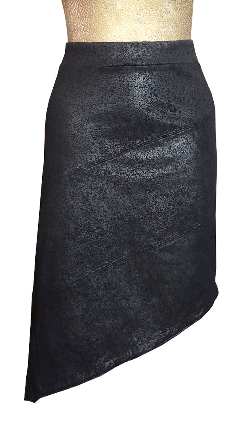 Cleather Skirt Top Vegan Faux Leather Rock Steampunk Fantasy Goth