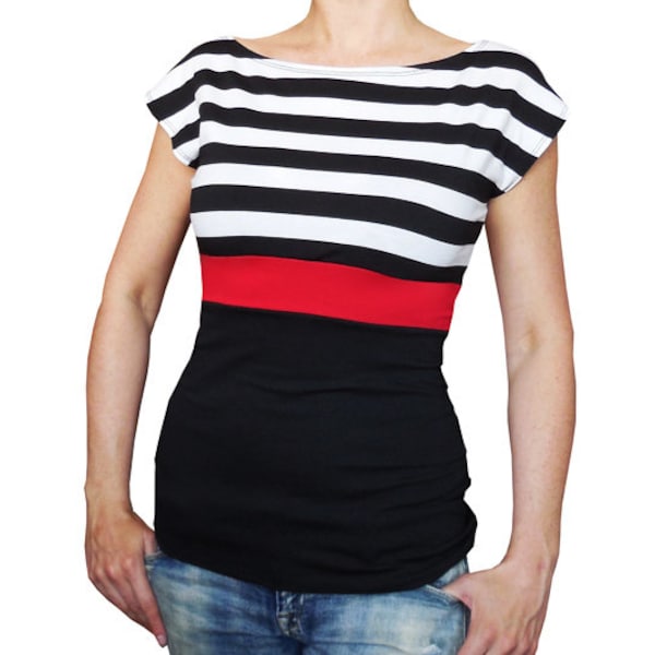 WHITE STRIPES* Top