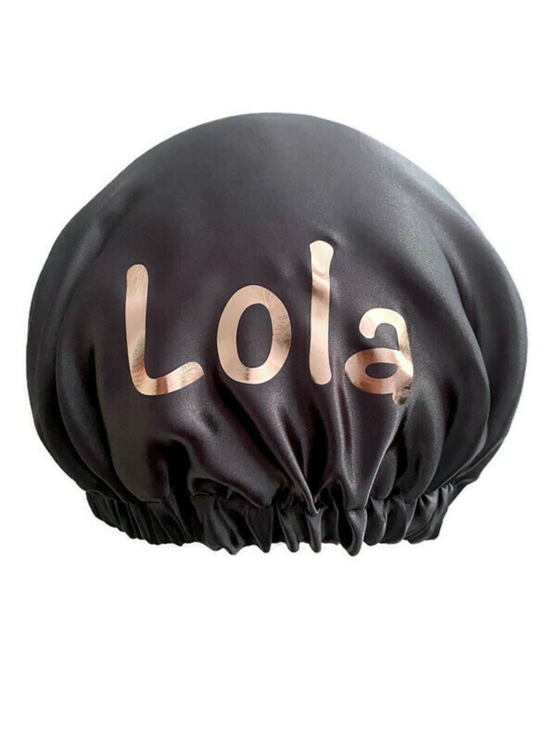 Personalised Shower Cap Reversible Shower Cap Monogrammed Etsy