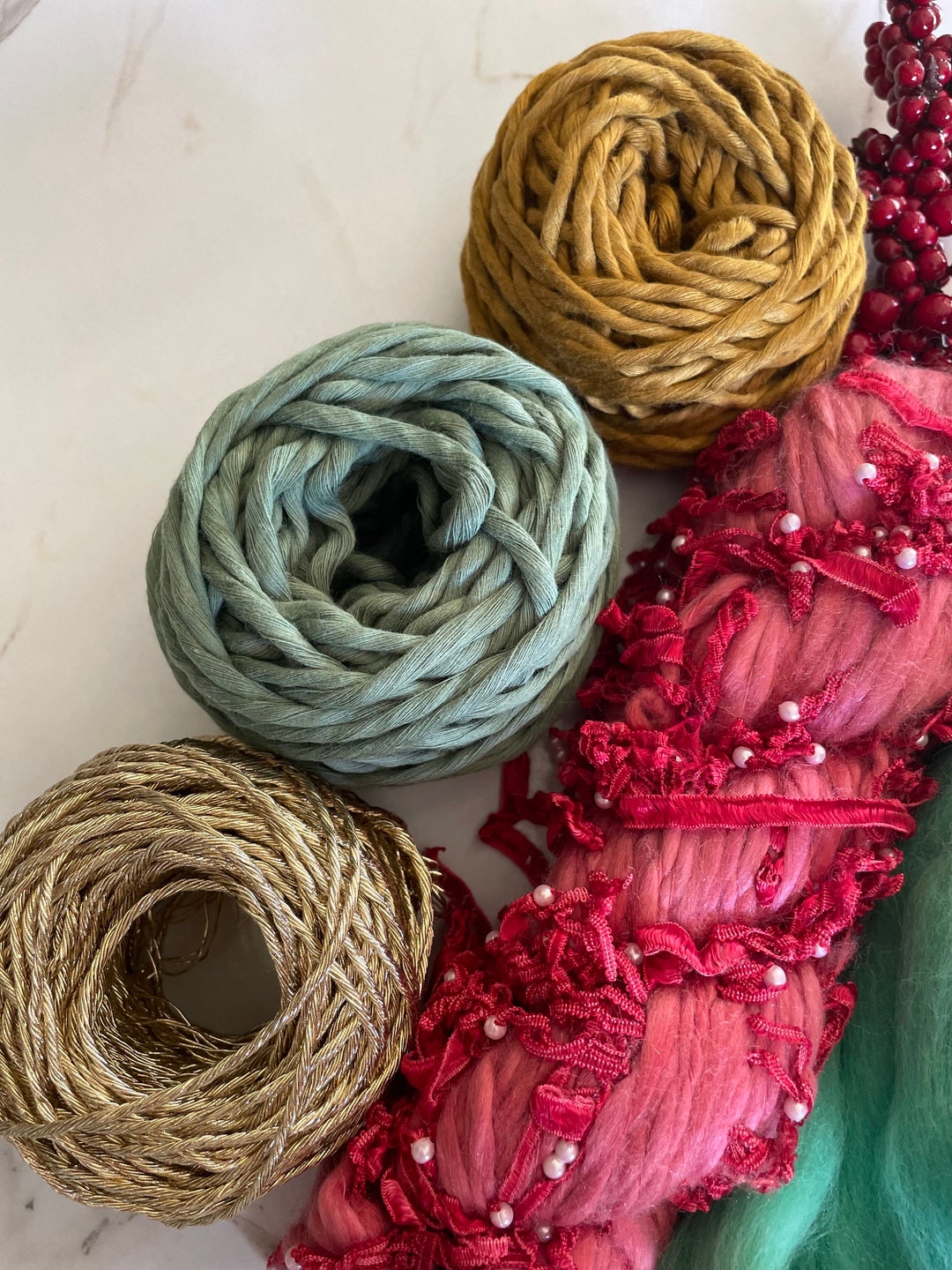 Nut Cracker Christmas Yarn and Fibre Pack Weaving Yarns DIY Etsy