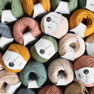 Bobbiny Friendly Yarn, recycled cotton braided yarn