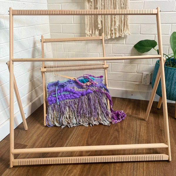XXL Adjustable Weaving Loom, Large Tapestry Loom