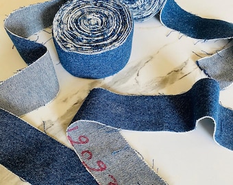 Recycled Denim Ribbon