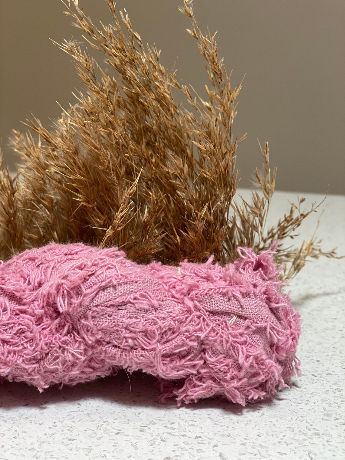 Pink Recycled Cotton Frizz Yarn Cotton Fuzz Cotton Fizz Etsy