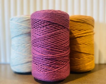 Mystery Macrame String Bundle, Macrame Cotton Cord, Bulk Macrame Buy