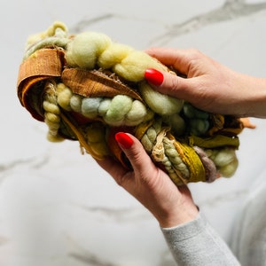 Prairie Fibre Cloud | yarn and fibre bundles, weaving yarn, gift wrapping ribbons, weaving supplies.