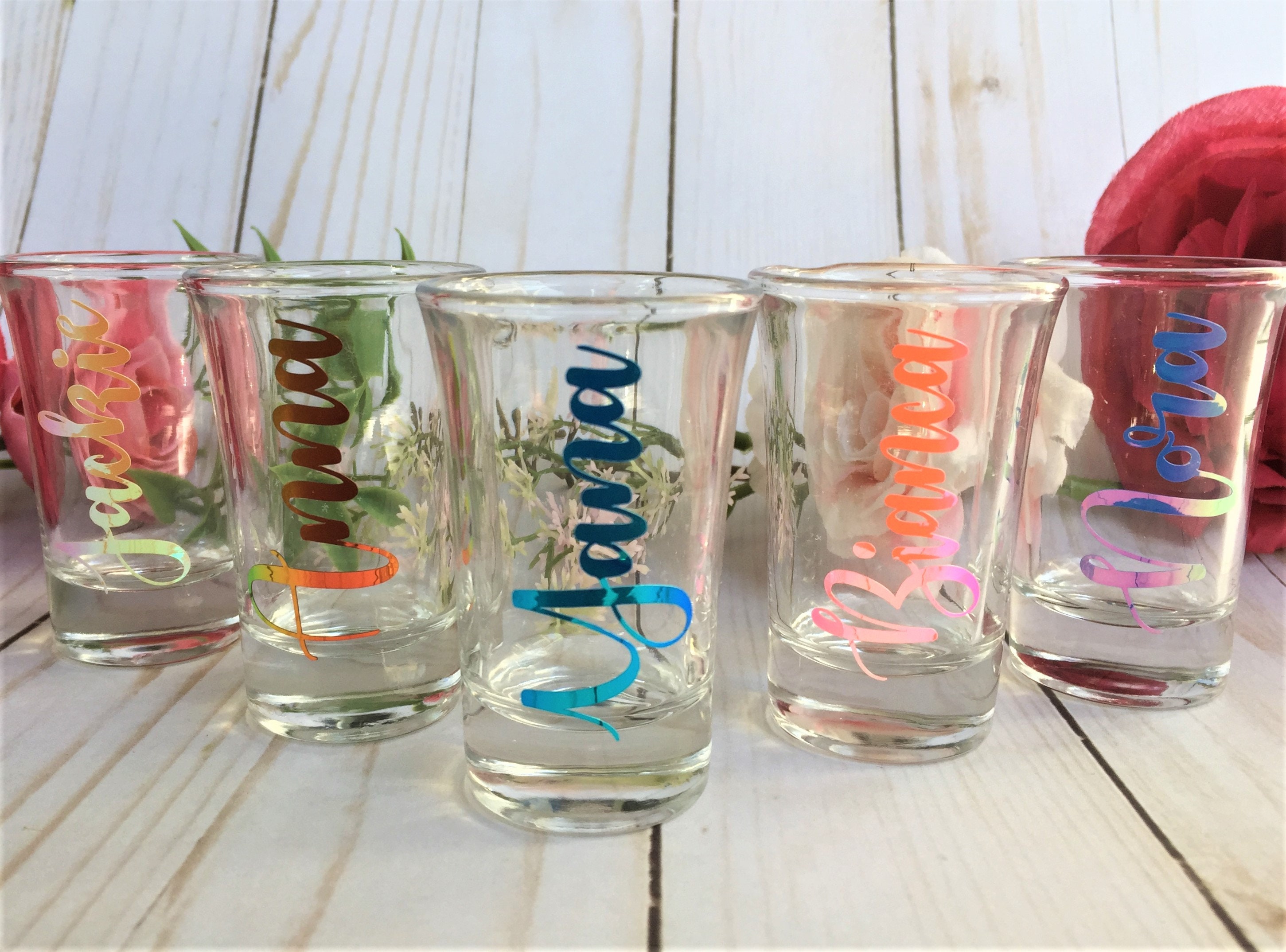 Download Custom Shot Glasses Bachelorette Shot Glass Great For Birthday Wedding Custom Tequila Shooter Personalized Shot Glass With Name Home Living Kitchen Dining Vadel Com