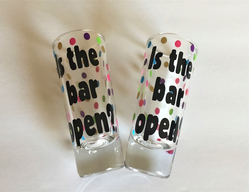 Bridal Party Gift Bachelorette Party Drinkin Gifts Custom Shot Glasses Set of 30 Personalized Shot Glasses Birthday Bridal Party Gift