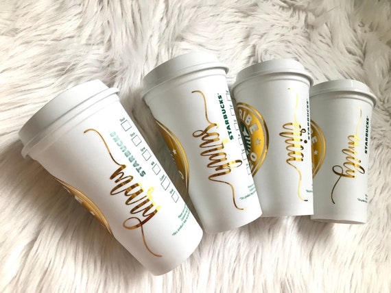 Starbucks Reusable Cup, Hot Drink Tumbler, Coffee, Birthday Gift, Reusable  Hot Cup, Tumbler Personalized, Personalized Starbucks Tumbler 