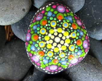 Magic Stone, Lucky Stone, Painted Stone