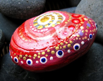 Magic Stone, Lucky Stone, Painted Stone