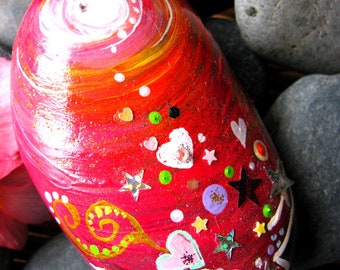 Magic Stone, Lucky Stone, Painted Stone
