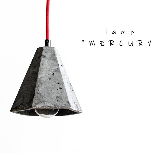 Concrete Pendant Lamp