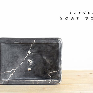 Concrete Soap Dish - Bathroom Accessory - Original Decor