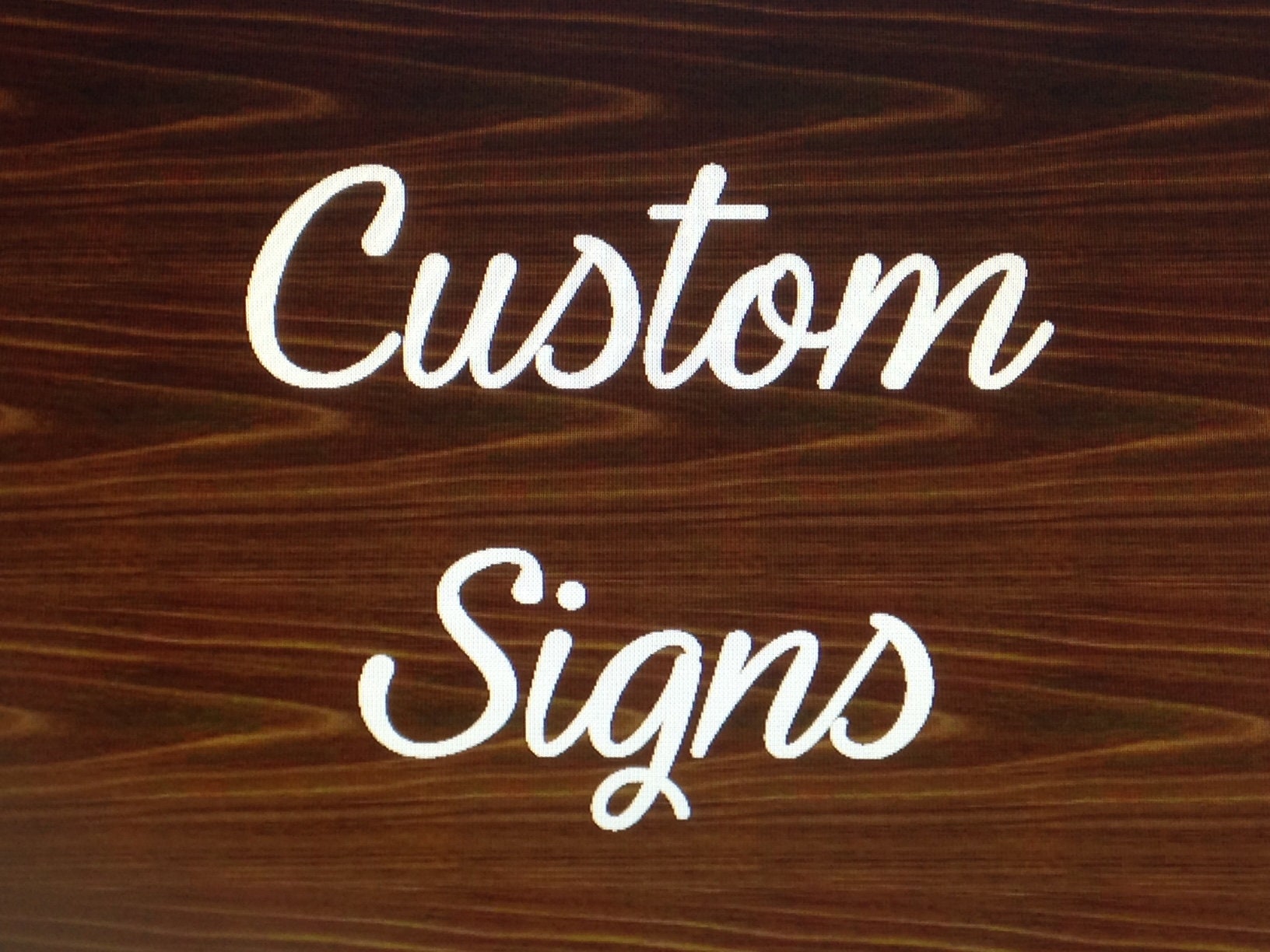 Custom Wooden Signs Made to Order Etsy