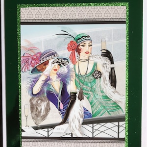 Art Deco Karte